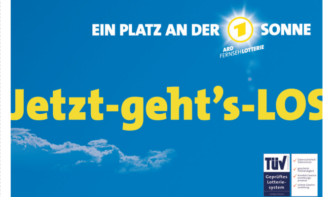 Los Der Fernsehlotterie Los Der Fernsehlotterie