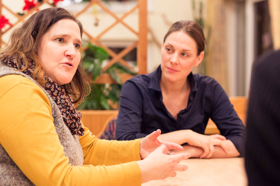 Claudia Löding erzählt vom Quartiersprojekt in Lauenburg