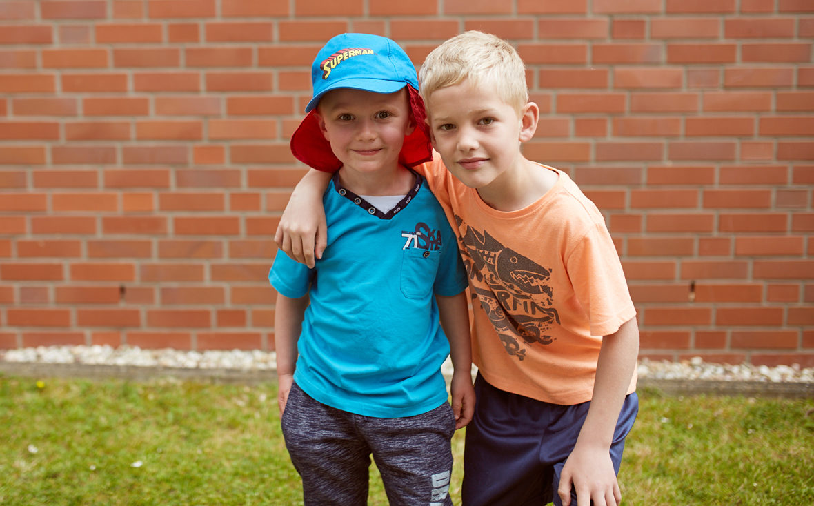 Zwei coole Jungs