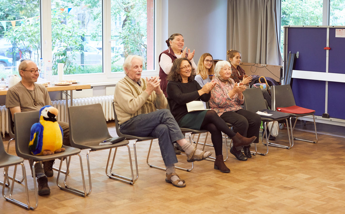 Applaus für die Schauspieler