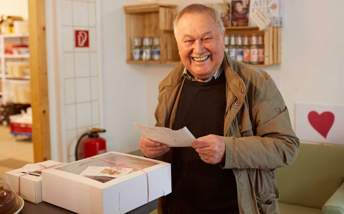 Zu Besuch bei Kuchentratsch: Lieferopa Richard