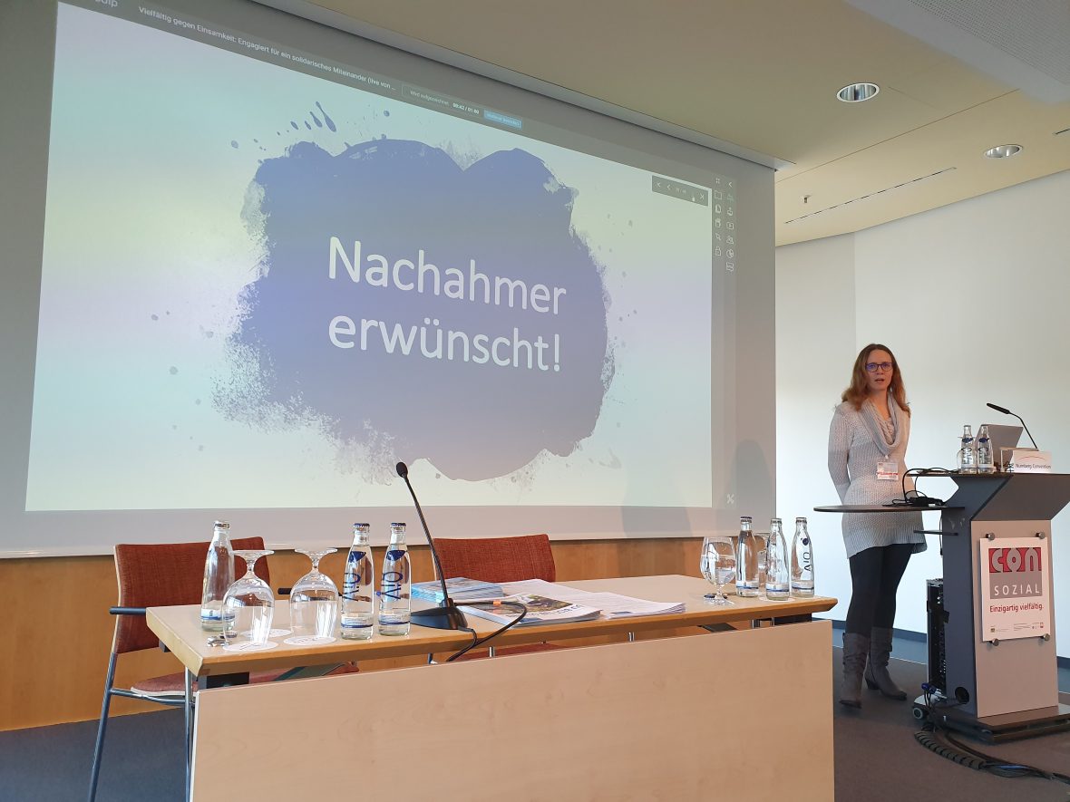 Vom Deutschen Hilfswerk geförderte Projekte präsentieren sich auf der ConSozial.