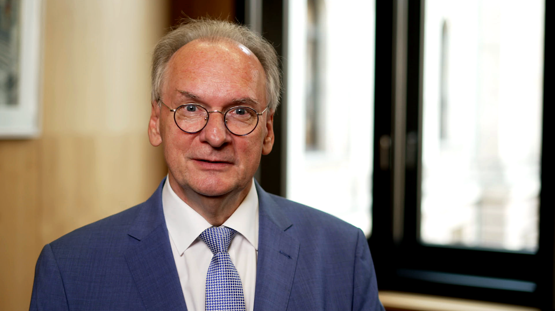 Bundesratspräsident  Reiner Haseloff, Schirmherr der Deutschen Fernsehlotterie und der Stiftung Deutsches Hilfswerk.